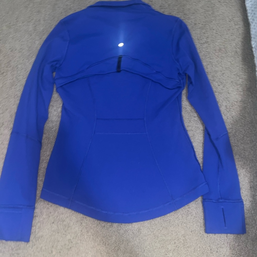 Blue Lululemon Zip up Jacket